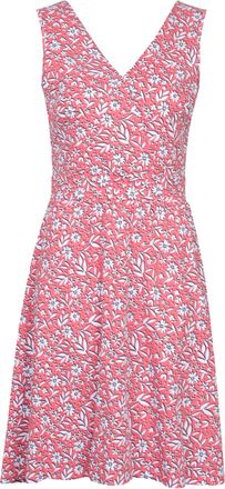 Mountain Warehouse Dames Nieuwequay Bloesem Mouwloze Midi Jurk (Rood)