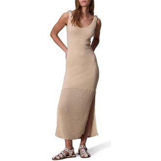 Rag & Bone Georgia Sleeveless Knit Maxi Dress in Beige at Nordstrom Rack, Size Xx-Small