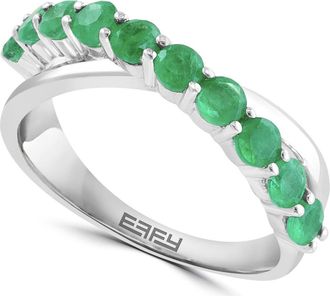 Effy Emerald Stacking Ring in Green at Nordstrom Rack, Size 7