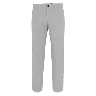 Bomboogie Pantaloni Chino Slim Fit - - Trousers - Uomo - Grigio - W34