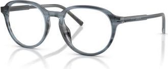Dolce & Gabbana 50mm Phantos optical glasses in Blue at Nordstrom