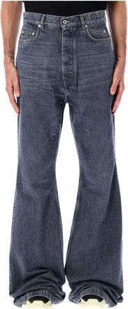 Rick Owens Heren, Jeans, Blauw, Maat: W33 Katoen