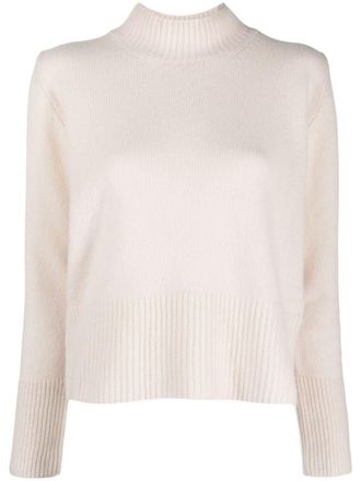 Alysi Maglione con collo rialzato - Toni neutri
