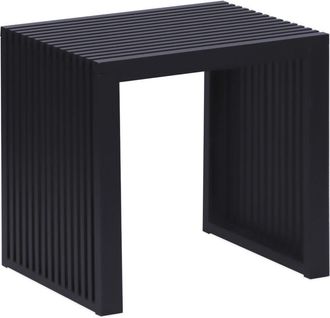 Relaxdays Banco Relaxdays Bamb&uacute;, Banco Moderno Para Cocina, Recibidor, Ba&ntilde;o, Dormitorio, Hbt 43x45x33 Cm, Zapatero, Negro