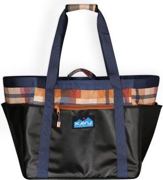 Kavu Hauler Tote 68 Tasche - | schwarz