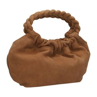 Unisa Zameli Schoudertas - Dames - Tassen - Bruin - Maat: ONE Size Katoen