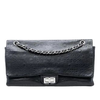 Chanel Pre-owned Vintage Flap Schoudertas - Dames - Pre-owned - Zwart - Maat: ONE Size Leer