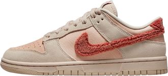 Nike Nike Dunk Low Womens Shoes, Shimmer/Mars Stone-sanddrift, 5 UK