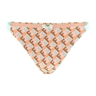 Fendi Badmode, Dames, Veelkleurig, S, FF Waves Bikini Slipjes