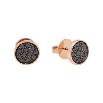 CHANTECLER Paillettes Oorbellen - Dames - Accessoires - Bruin - Maat: ONE Size
