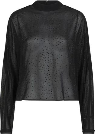 Dante6 Dames, Blouses & Shirts, Zwart, Maat: 2XL Leer