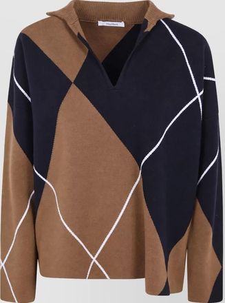 Max Mara virgin wool oversized sweatshirt