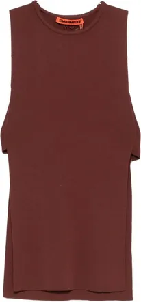 Simon Miller Canotta Canoga - Marrone