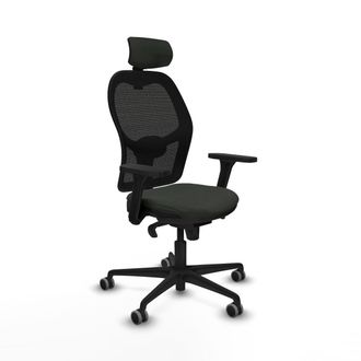Piqueras y Crespo Piqueras Y Crespo Silla Jorquera Negra Ajustable Para Oficina