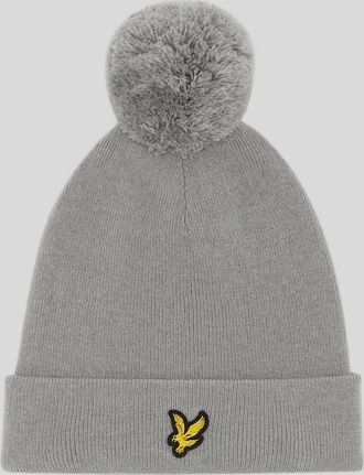 Lyle & Scott Lyle And Scott Mens Bobble Hat - Grey - Size: 1SZ