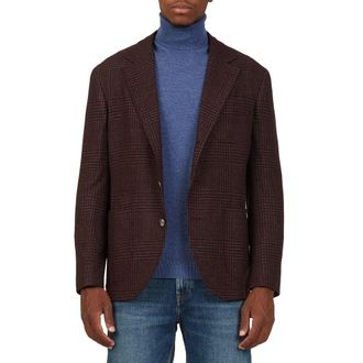 Brunello Cucinelli Mens Multicolor Wool Coat Clothing