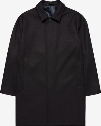 Sunspel Hochwertiger Kaschmirmantel mittellang aus Walkwolle