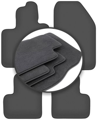 OEM Alfombrillas Premium Para Fiat 500x Crossover (2014-2018)