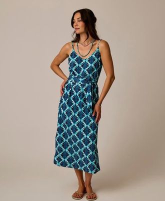 Carve Designs Macy Dress in Fronds at Nordstrom, Size Xx-Small
