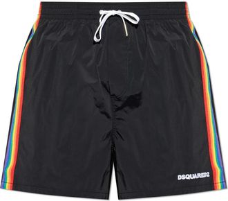 Dsquared2 Swim Shorts - Heren - Strandmode - Zwart - L - Badmode