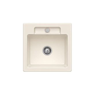 Villeroy & Boch Villeroy&boch - Villeroy Et Boch Siluet 50 S Crema Ceramicplus Fregadero De 1 Seno Con Vaciador Autom&aacute;tico