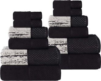 Superior Lodi Cotton 12Pc Bathroom Towel Set