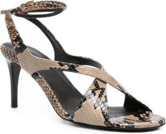 Khaite Liria Ankle Strap Sandal 75