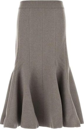 Bottega Veneta Gonna - Dames - Midirokken - Grijs - M - Rokken