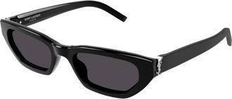 Saint Laurent SL M126 Cat-eye Zonnebril - unisex - Zonnebrillen - Zwart - 54 MM - Nylon - Accessoires