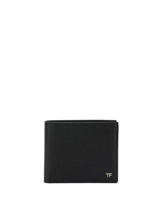 Tom Ford Small Grain Leather Bifold Wallet