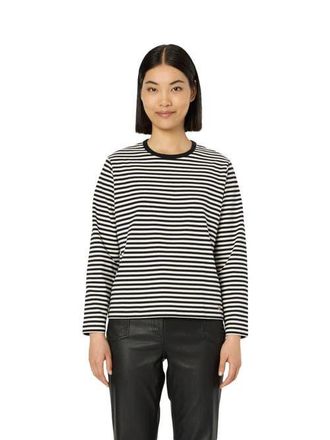 Gerard Darel Hulia Long Sleeve Crew Neck Top in Ecru at Nordstrom, Size X-Large