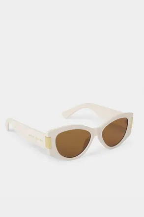 Katie Loxton Rimini Sunglasses in Off White in Off-White at Nordstrom