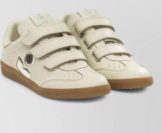 Isabel Marant beth low sneakers metallic accents rubber sole