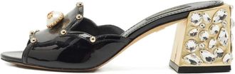 Dolce & Gabbana Mules con decorazione - Nero
