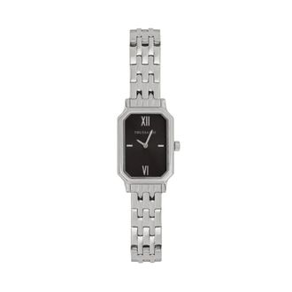 Trussardi Rechthoekig horloge met schakelarmband - Dames - Accessoires - Grijs - Maat: ONE Size