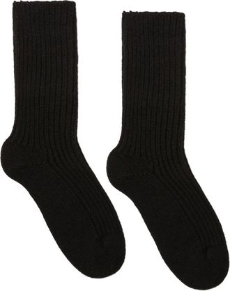 Alanui Calzini a coste - Nero