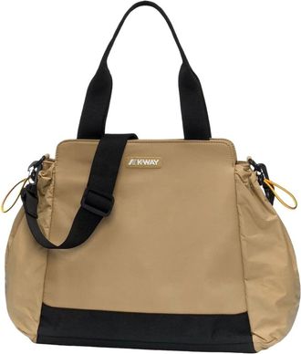 K-Way unisex, Tassen, Beige, Maat: 2XS Nylon