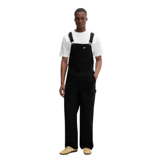 Dickies Salopette in tela larga - - Jumpsuits & Playsuits - Uomo - Nero - XL