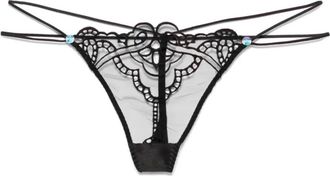 Agent Provocateur Seren String - Dames - Onderbroek - Zwart - L - Nylon - Ondergoed