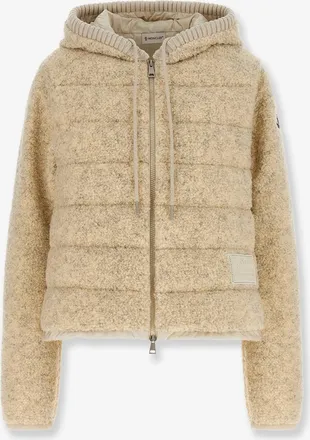 Moncler Giubbino/Cardigan con zip e cappuccio - MONCLER - gender_Woman