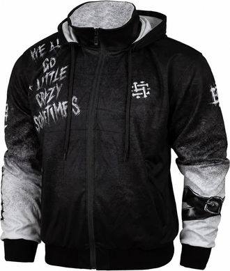OEM Sudadera Deportiva Para Hombre Con Estampado De Payaso Psic&oacute;pata, Talla 2xl, Color Negro