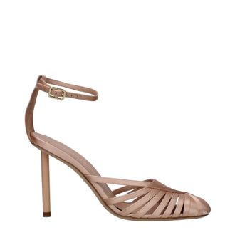 Ferragamo Ermelia Damess Sandalen Satijn Roze/Flesh Roze