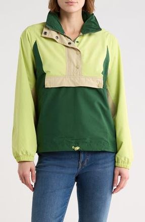 The Great. The Crestline Pullover in Moss And Citron at Nordstrom Rack, Size X-Small