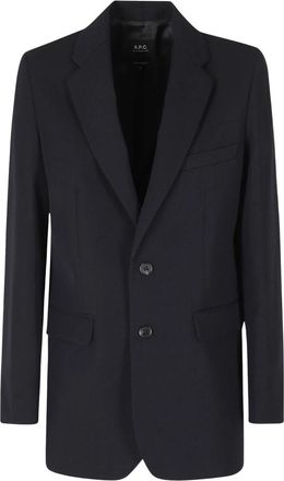 A.P.C. Blazers - Dames - Blazers - Blauw - 2XS - Jassen