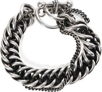Ann Demeulemeester Schakelarmband - Zilver
