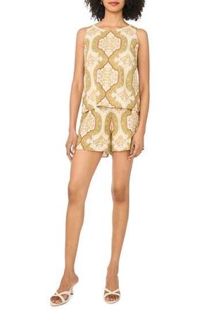 CeCe by Cynthia Steffe Tank & Shorts Set in Egret at Nordstrom Rack, Size X-Large