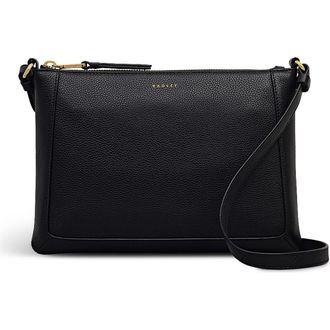 Radley London Kew Way Small Ziptop Crossbody Bag in Black at Nordstrom