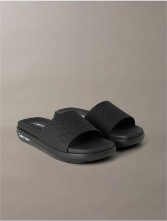 Calvin Klein Womens Womens Pereen Sandal - Black - 10