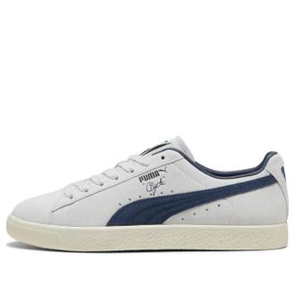 Puma Clyde OG Silver Mist Club Navy 391962-11
