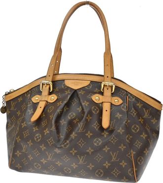 Louis Vuitton Tivoli Monogram Canvas Brown Canvas Handbag (Pre-Owned)